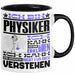 Physiker Geschenk Tasse Geschenkidee für Physiker Geburtstag Lustiger Spruch Ich Bin Physiker Ich Kann Es Dir Erklären Aber Nicht Für Dich Verstehen Funny Schwarz Trendation
