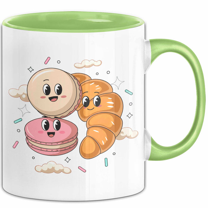 Bäcker Gebäck Tasse Geschenk Lustige Geschenkidee Spruch Für Gebäck Liebhaber Grün Trendation