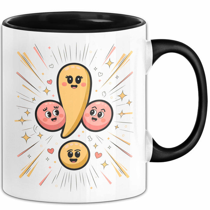 Interpunktions Enthusiast Tasse Geschenk Lustige Geschenkidee Spruch Für Grammatik Liebhaber Trendation