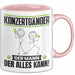Konzertgänger Tasse Geschenk für Konzertgänger Der Mann Der Alles Kann Geschenkidee zum Geburtstag Rosa Trendation