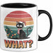 Schwarze Katze Weihnachtsfeier Tasse Geschenk Lustige Geschenkidee Spruch Was Trendation