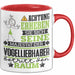 Vogelliebhaber Geschenk Tasse Lustiger Spruch Erheben Sie Sich Der Vogelliebhaber Betritt den Raum Rot Trendation