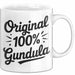 Gundula Tasse Geschenk Original 100% Gundula Geschenkidee Geburtstag Weiß Trendation