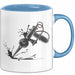 Tätowierer Tasse Geschenkidee Tattoo Meister Lustiger Spruch Geschenkidee Lustig Blau Trendation