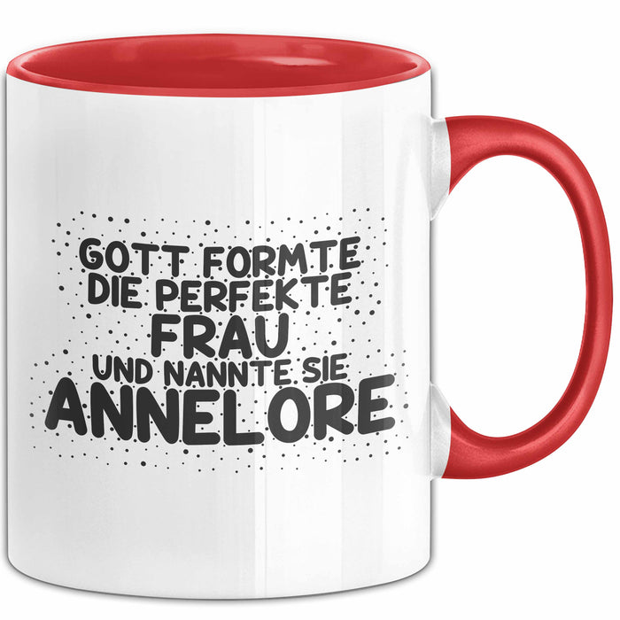 Annelore Tasse Gott Formte Die Perfekte Frau Und Nannte Sie Annelore Rot Trendation