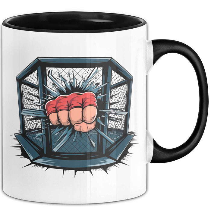 MMA Kämpfer Tasse Geschenkidee für Kampfsport Fans Trendation