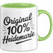 Heidemarie Tasse Geschenk Original 100% Heidemarie Geschenkidee Geburtstag Grün Trendation