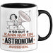Astronom Geschenk Tasse So Gut Kann Nur Ein Astronom Aussehen Geschenkidee Kaffee-Becher Schwarz Trendation