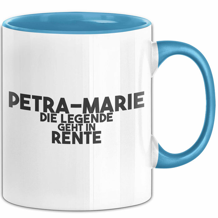 Petra-Marie Tasse Petra-Marie – Die Legende Geht In Rente Geschenk