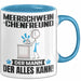 Meerschweinchenfreund Tasse Geschenk für Meerschweinchenfreund Der Mann Der Alles Kann Geschenkidee zum Geburtstag Blau Trendation