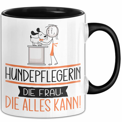 Hundepflegerin Geschenk Tasse Becher Die Frau Die Allen Kann Geschenkidee für eine Hundepflegerin Lustig Trendation