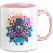 Spinne Vogelspinne Tier Tasse Geschenk Lustige Geschenkidee Spruch Rosa Trendation