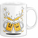 Bier Fan Tasse Geschenk Lustige Geschenkidee Spruch Für Bier Liebhaber Weiß Trendation