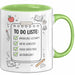 Schüler Abschluss Tasse Geschenk Lustige Geschenkidee Spruch Grundschule Geschafft Abitur Gemeistert Grün Trendation
