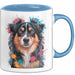 Appenzeller Sennenhund Hund Tasse Geschenk Lustige Geschenkidee Spruch Blau Trendation