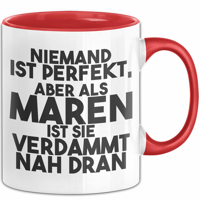 Maren Tasse Niemand Ist Perfekt, Aber Als Maren Ist Sie Verdammt Nah Dran