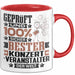 Konzertveranstalter Geschenk Lustiger Spruch für Konzertveranstalter Geschenkidee Bester Konzertveranstalter Der Welt Rot Trendation