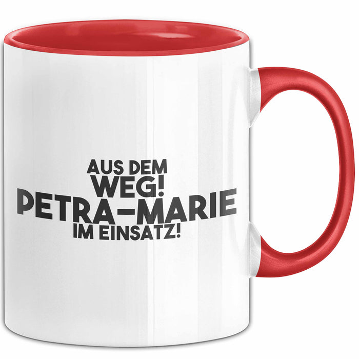 Petra-Marie Tasse Aus Dem Weg! Petra-Marie Im Einsatz! Geschenk