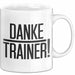 Fußballtrainer Fußballteam Tasse Geschenk Lustige Geschenkidee Spruch Danke Trainer Weiß Trendation
