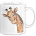 Sarkastische Giraffe Tasse Geschenk Lustige Geschenkidee Spruch Weiß Trendation