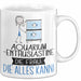 Aquarium-Enthusiastin Geschenk Tasse Becher Die Frau Die Allen Kann Geschenkidee für eine Aquarium-Enthusiastin Lustig Weiß Trendation