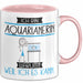 Aquarianerin Tasse Geschenk Ich Bin Aquarianerin Warum Weil Ich Es Kann Geschenkidee Geburtstag Rosa Trendation