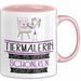 Tiermalerin Weil Es Keinen Schöneren Beruf Gibt Tasse Geschenk für Eine Tiermalerin Lustig Rosa Trendation