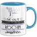 Köchin Geschenk Tasse So Gut Kann Nur Eine Köchin Aussehen Geschenkidee Geburtstag Weihnachten Lustig Blau Trendation