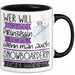 Snowboarderin Tasse Geschenk Spruch Wer Will Schon Prinzessin Sein Wenn Man Auch Snowboarderin Sein Kann Trendation