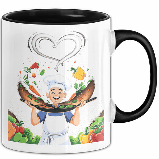 Koch Tasse Geschenk Lustige Geschenkidee Spruch Für Küchen Meister Trendation