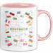 Sprachen Nerd Tasse Geschenk Lustige Geschenkidee Spruch Für Polyglotten Rosa Trendation