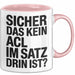 Lateinlehrer Unterricht Tasse Geschenk Lustige Geschenkidee Spruch Sicher Das Kein Aci Im Satz Drin Ist Rosa Trendation