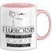 Fluglotsin Weil Es Keinen Schöneren Beruf Gibt Tasse Geschenk für Eine Fluglotsin Lustig Rosa Trendation