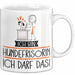 Geschenk für Hundefrisörin Tasse Lustige Geschenkidee Geburtstag Ich Bin Hundefrisörin Ich Darf Das Weiß Trendation