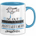 Abenteuerfilmerin Geschenk Tasse So Gut Kann Nur Eine Abenteuerfilmerin Aussehen Geschenkidee Geburtstag Weihnachten Lustig Blau Trendation