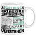 Klassik-Enthusiast Geschenk Tasse Lustige Geschenkdiee für einen Klassik-Enthusiast Geburtstag Ich Bin Klassik-Enthusiast Ich Kann Es Dir Erklären Aber Nicht Für Dich Verstehen Weiß Trendation