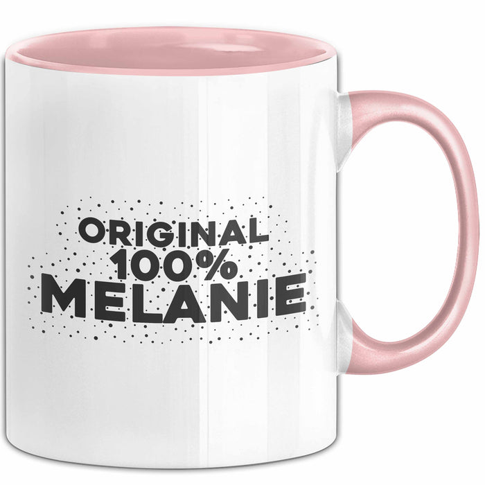 Melanie Tasse Original 100% Melanie Geschenk Rosa Trendation