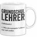 Grundschullehrer Wertschätzung Tasse Geschenk Lustige Geschenkidee Spruch Grundschullehrer Weiß Trendation