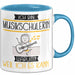 Musikschülerin Tasse Geschenk Ich Bin Musikschülerin Warum Weil Ich Es Kann Geschenkidee Geburtstag Blau Trendation