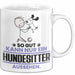Hundesitter Geschenk Tasse So Gut Kann Nur Ein Hundesitter Aussehen Geschenkidee Kaffee-Becher Weiß Trendation