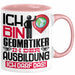 Geomatiker Ausbildung Tasse Geschenk Ich Bin Geomatiker In Der Ausbildung Ich Darf Das Geschenkidee Spruch Rosa Trendation