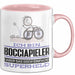 Bocciapieler Geschenk Tasse Ich Bin Bocciapieler Aber Sag Doch Einfach Superheld Lustige Geschenkdiee für Bocciapieler Kaffee-Becher Rosa Trendation