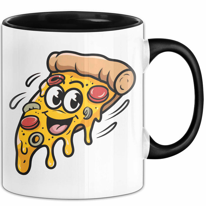 Pizzaliebhaber Tasse Geschenkidee für Pizza Slice Süchtige Trendation