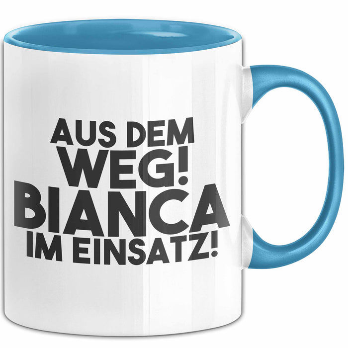 Bianca Tasse Aus Dem Weg! Bianca Im Einsatz! Geschenk