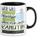 Kanutin Tasse Geschenk Spruch Wer Will Schon Prinzessin Sein Wenn Man Auch Kanutin Sein Kann Trendation