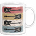 Gitarre Musik Retro Musiker Gitarrist Tasse Geschenk Lustige Geschenkidee Spruch Weiß Trendation