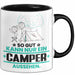 Camper Geschenk Tasse So Gut Kann Nur Ein Camper Aussehen Geschenkidee Kaffee-Becher Schwarz Trendation