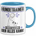 Hundetrainer Tasse Geschenk für Hundetrainer Der Mann Der Alles Kann Geschenkidee zum Geburtstag Blau Trendation