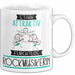 Rockmusikerin Tasse Geschenk Becher Stark Attraktiv Furchtlos Rockmusikerin Lustige Geschenkidee Weiß Trendation