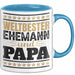 Lustige Tasse Geschenk Weltbester Ehemann Und Papa Becher Blau Trendation